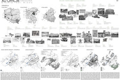 Pierwsza plansza projektu — kolor grafik różne odcienie szarego, pokazana oś czasu i analizy w postaci map.