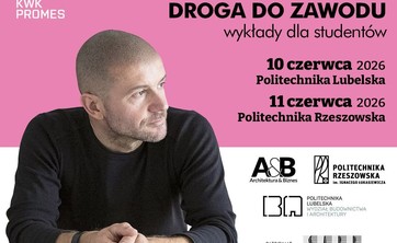 Wykład Roberta Koniecznego z serii „Droga do zawodu”! Uwaga: zmiana terminu
