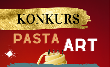 Plakat Konkursu Plastycznego „Pasta Art”.