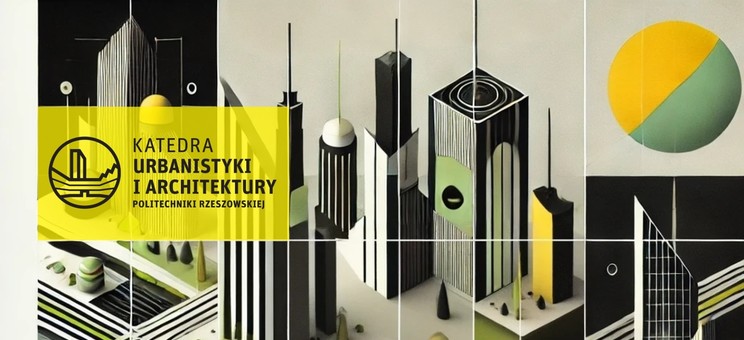 Kartka świąteczna z życzeniami wielkanocnymi od Katedry Urbanistyki i Architektury.