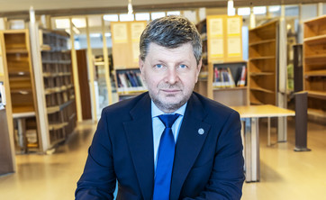 Rektor Politechniki Rzeszowskiej prof. dr hab. inż. Piotr Koszelnik, fot. B. Motyka